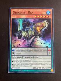 Yugioh Dinomist Rex BOSH-EN029 Super Rare 1st Edition LP