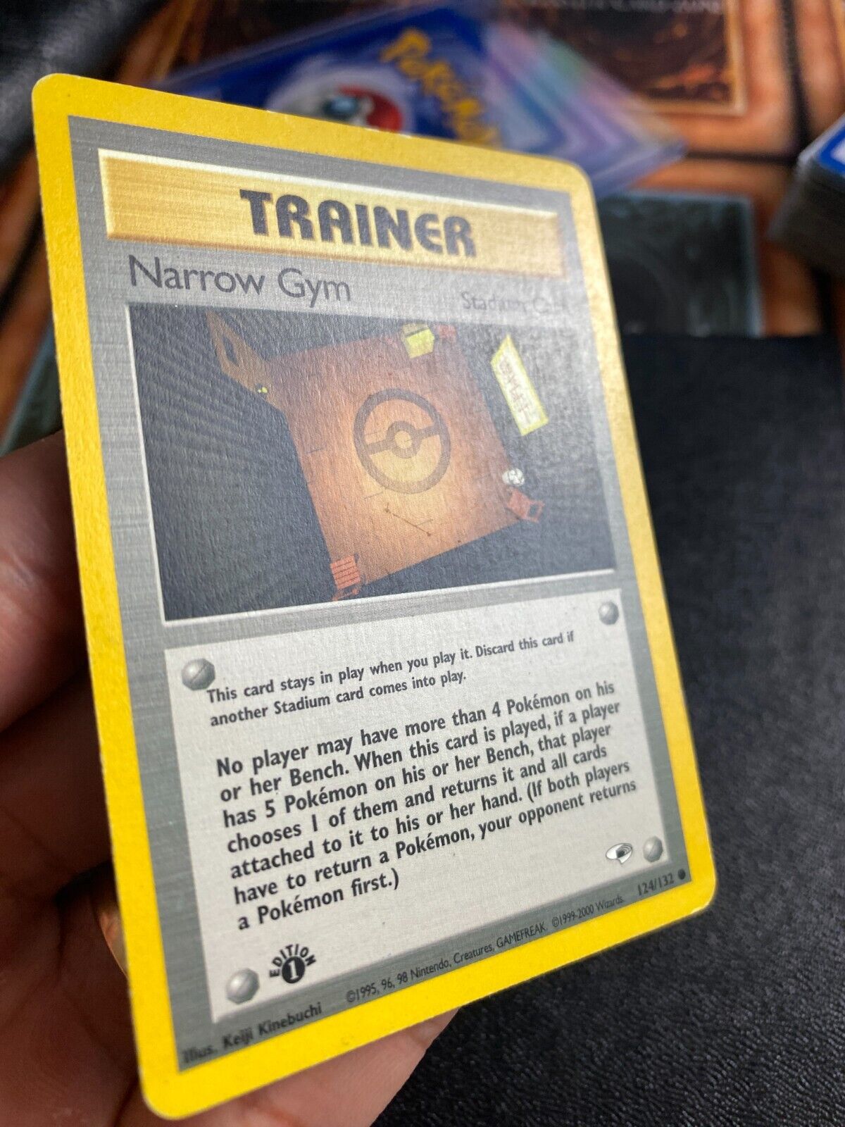 Pokemon Narrow Gym 124/132 Gym Heroes HP/MP