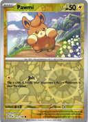 Pokemon Pawmi 073/198 Scarlet Violet Base Reverse Holo NM