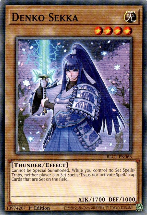 Yugioh Denko Sekka BLC1-EN066 Common 1st Edition NM