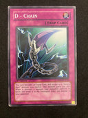 Yugioh D - Chain DP05-EN028 1st Edition Common LP