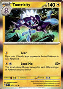 Pokemon Toxtricity 072/197 Obsidian Flames Holo NM