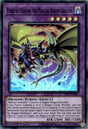 Yugioh Curse of Dragon, the Magical Knight Dragon DIFO-EN097 Super Rare 1st NM