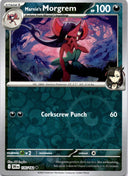 Pokemon Marnie's Morgrem 135/182 Destined Rivals Reverse Holo NM