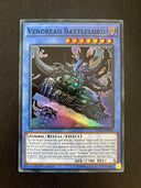 Yugioh Vendread Battlelord EXFO-EN082 Super Rare 1st Edition VLP/NM