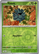 Pokemon Pineco 004/182 Destined Rivals Reverse Holo NM