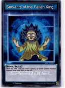 Yugioh Servants of the Fallen King SBSC-ENS04 Super Rare 1st Edition VLP/NM