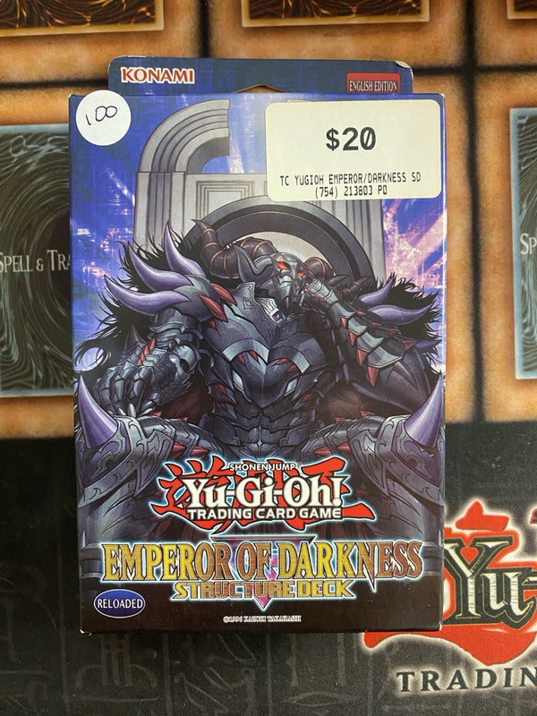 Yugioh Emperor of Darkness Structure Deck 1st Edition Factory Sealed TUGIOH Yugioh Emperor of Darkness Structure Deck 1st Edition Factory Sealed TUGIOH