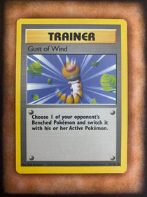 Pokemon Gust of Wind 93/102 Base Set MP