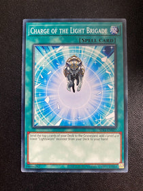 Yugioh Charge of the Light Brigade SDLI-EN027 Common Unlimited Edition NM