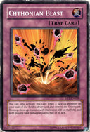 Yugioh Chthonian Blast DP2-EN028 Common Unlimited Edition DAMAGED