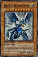Yugioh Blue-Eyes Shining Dragon MOV-EN001 Super Rare Limited Edition LP