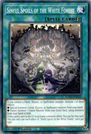 Yugioh Sinful Spoils of the White Forest SUDA-EN055 Common 1st Edition VLP/NM