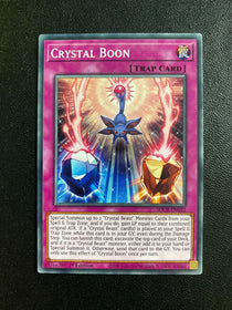 Yugioh Crystal Boon SDCB-EN032 Common 1st Edition NM