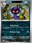 Pokemon Arbok 101/162 Temporal Forces Reverse Holo NM