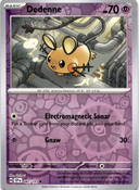 Pokemon Dedenne 087/191 Surging Sparks Reverse Holo NM