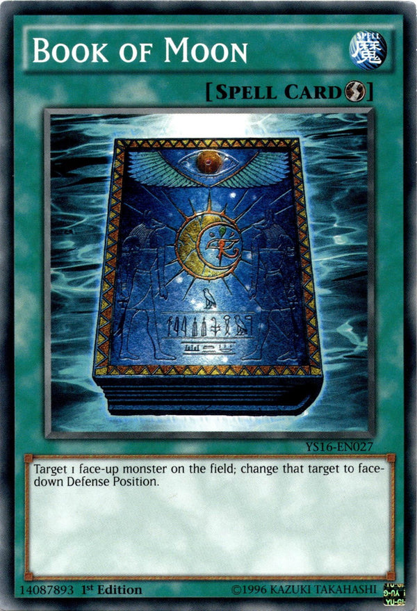 Yugioh Book of Moon YS16-EN027 Common 1st Edition LP