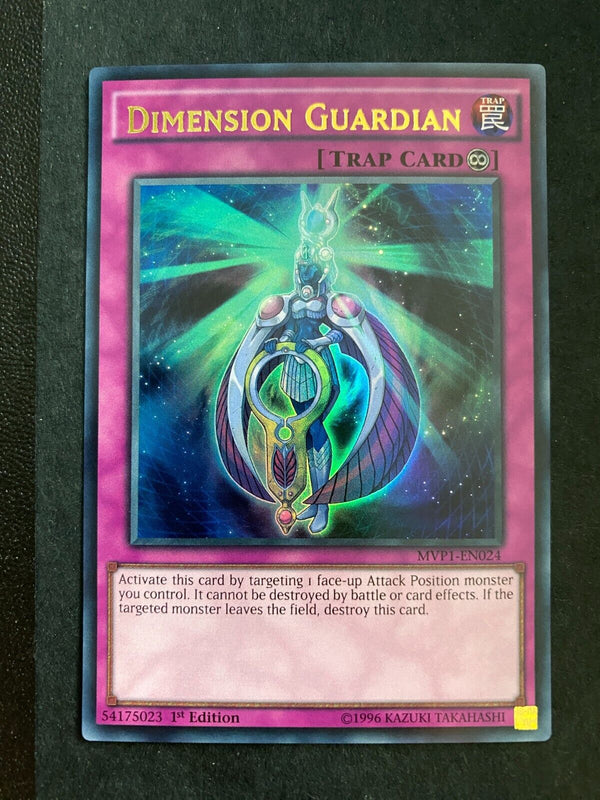 Yugioh Dimension Guardian MVP1-EN024 Ultra Rare 1st Edition NM