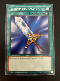 Yugioh Legendary Sword LOB-EN040 Unlimited Edition Common NM/MINT