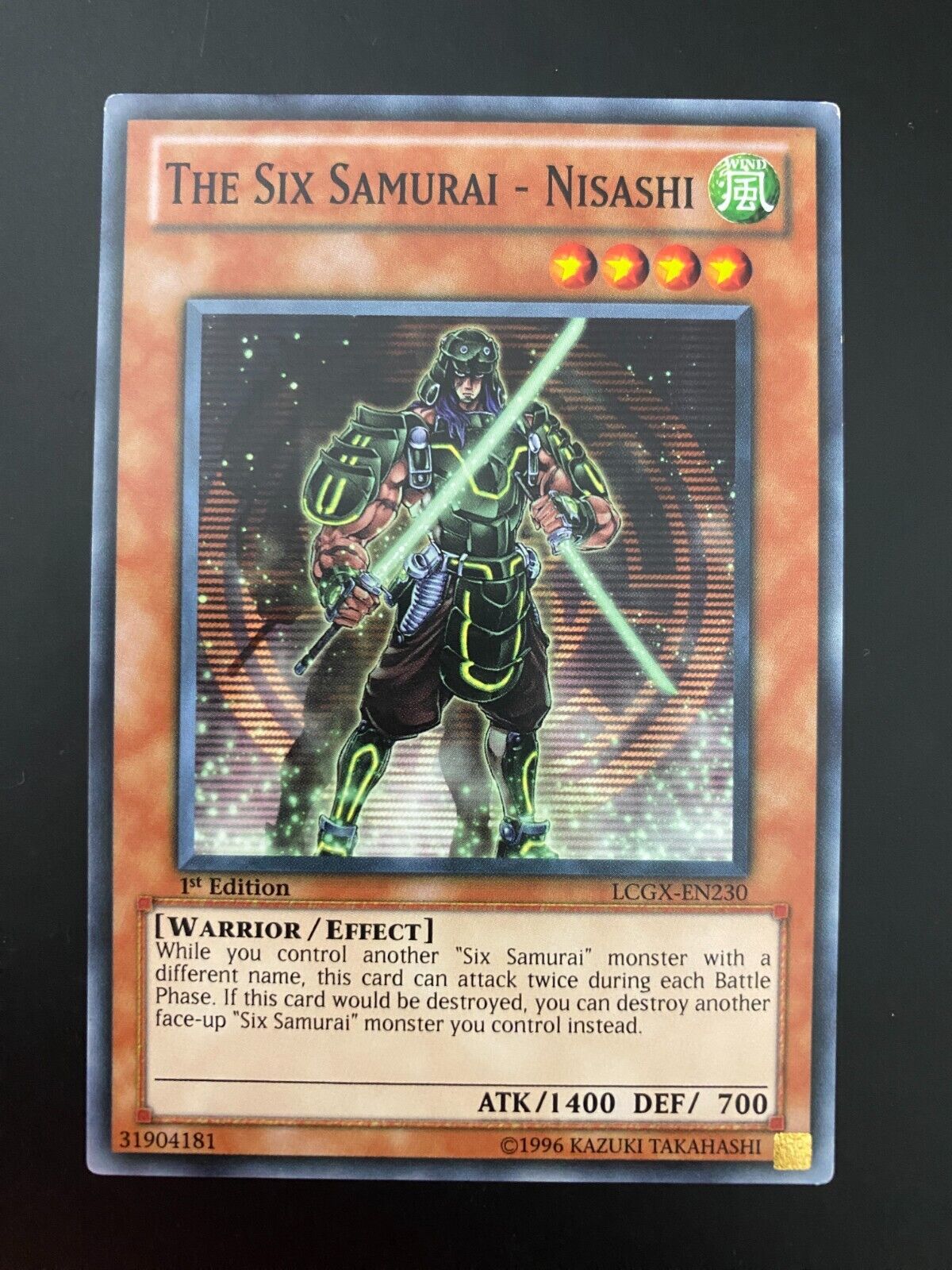 Yugioh The Six Samurai - Nisashi LCGX-EN230 Common 1st Edition VLP/NM