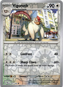 Pokemon Vigoroth 161/193 Paldea Evolved Reverse Holo NM