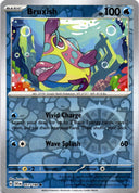 Pokemon Bruxish 051/198 Scarlet Violet Base Reverse Holo NM