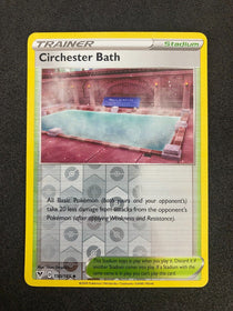 Pokemon Circhester Bath 150/185 Vivid Voltage Reverse Holo NM