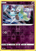 Pokemon Meloetta 124/264 Fusion Strike Reverse Holo LP