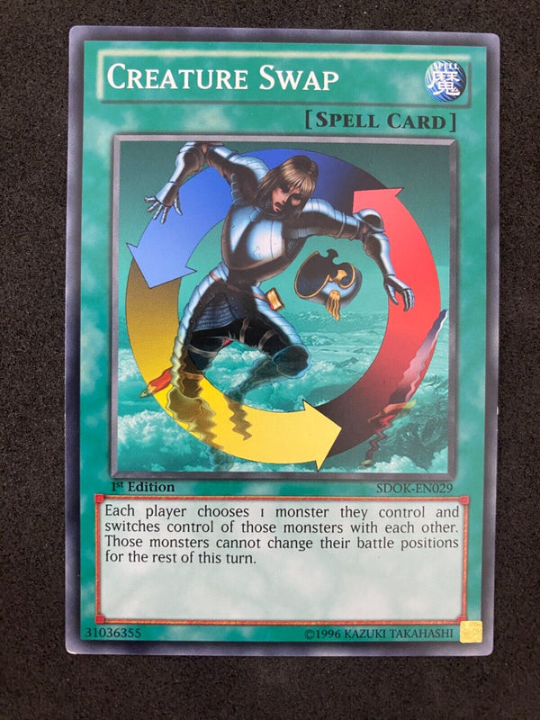 Yugioh Creature Swap SDOK-EN029 1st Edition NM-MINT