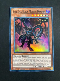 Yugioh Red-Eyes Black Meteor Dragon DUNE-EN095 Super Rare 1st Edition NM