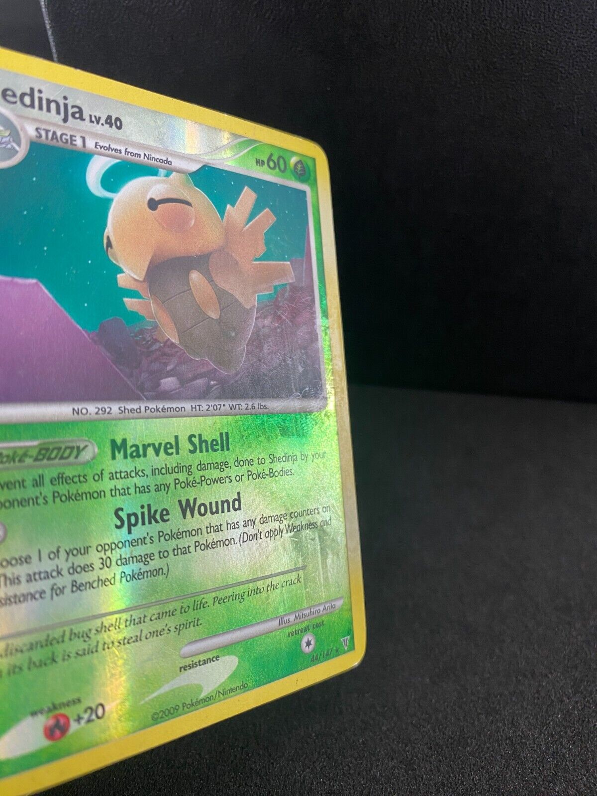 Pokemon Shedninja 44/147 Supreme Victors Reverse Holo HP