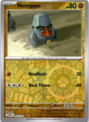 Pokemon Nosepass 097/182 Destined Rivals Reverse Holo NM