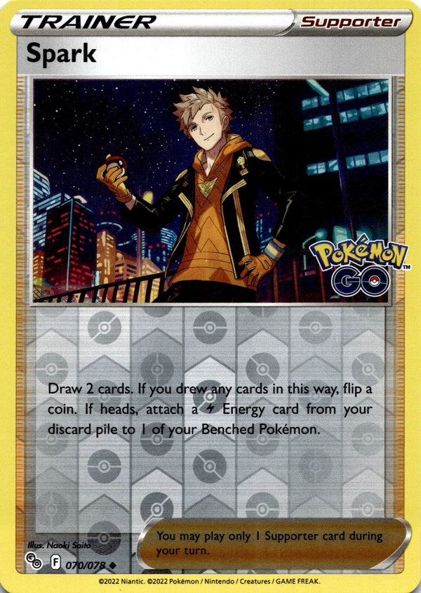 Pokemon Spark 070/078 Pokemon Go Reverse Holo NM