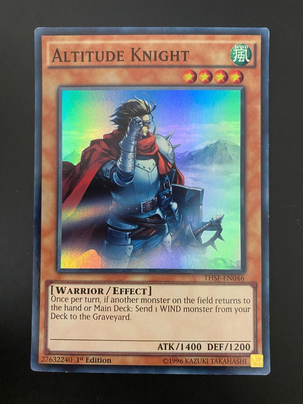 Yugioh Altitude Knight THSF-EN046 Super Rare 1st Edition VLP/NM (N)