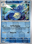 Pokemon Seadra 011/064 Shrouded Fable Reverse Holo NM