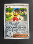 Pokemon Youngster 198/198 Scarlet Violet Base Reverse Holo NM