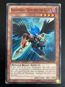 Yugioh Blackwing - Zephyros the Elite SDLI-EN022 Common 1st Ed Heavily Played