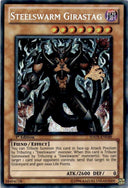 Yugioh Steelswarm Girastag HA05-EN049 Secret Rare 1st Edition MP