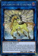Yugioh Knightmare Unicorn RA01-EN043 Platinum Secret Rare 1st Edition NM