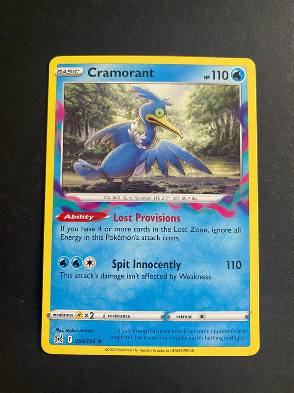 Pokemon Cramorant 050/196 Lost Origin Rare Non Holo NM
