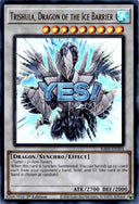 Yugioh Trishula, Dragon of the Ice Barrier RA05-EN101 NA Print Ultra Rare NM