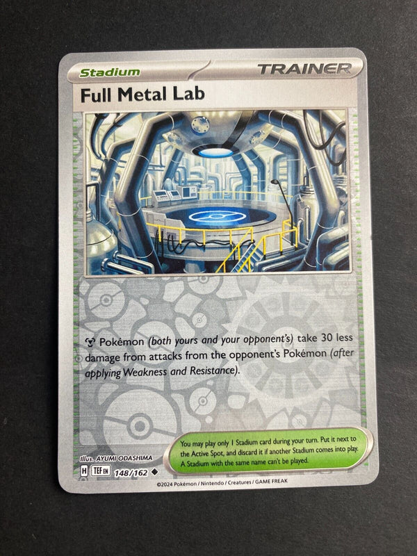 Pokemon Full Metal Lab 148/162 Temporal Forces Reverse Holo LP