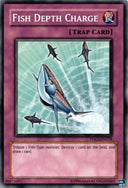 Yugioh Fish Depth Charge TDGS-EN078 Common Unlimited Edition LP