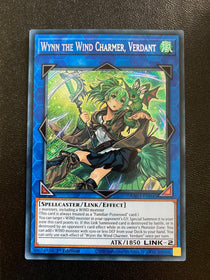 Yugioh Wynn the Wind Charmer, Verdant RA03-EN045 Secret Rare 1st Edition NM