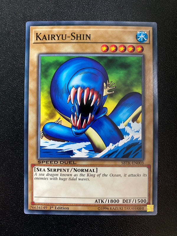 Yugioh Kairyu-Shin SBTK-EN003 Common 1st Edition NM