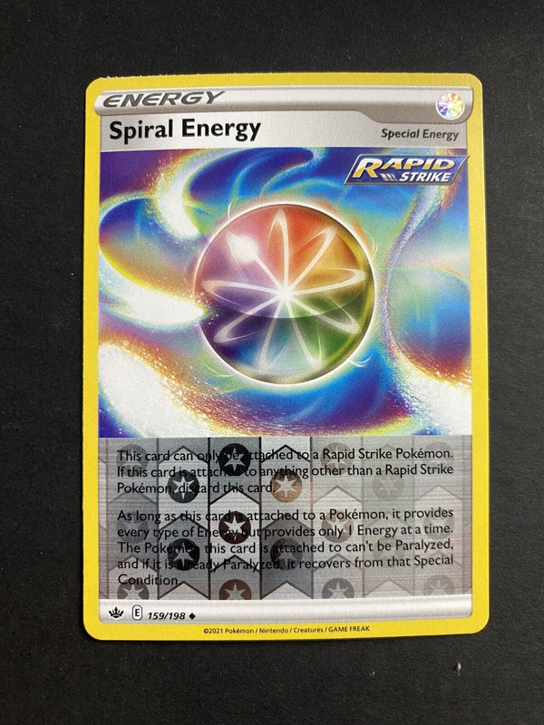 Pokemon Spiral Energy 159/198 Chilling Reign Reverse Holo LP