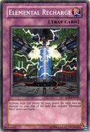 Yugioh Elemental Recharge EOJ-EN050 Common Unlimited Edition DAMAGED