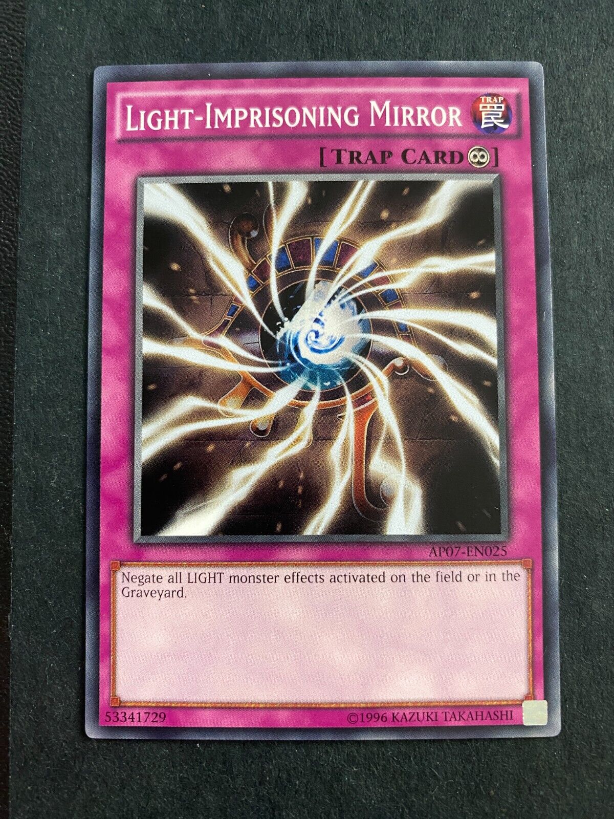 Yugioh Light-Imprisoning Mirror AP07-EN025 Common Unlimited Edition VLP/NM