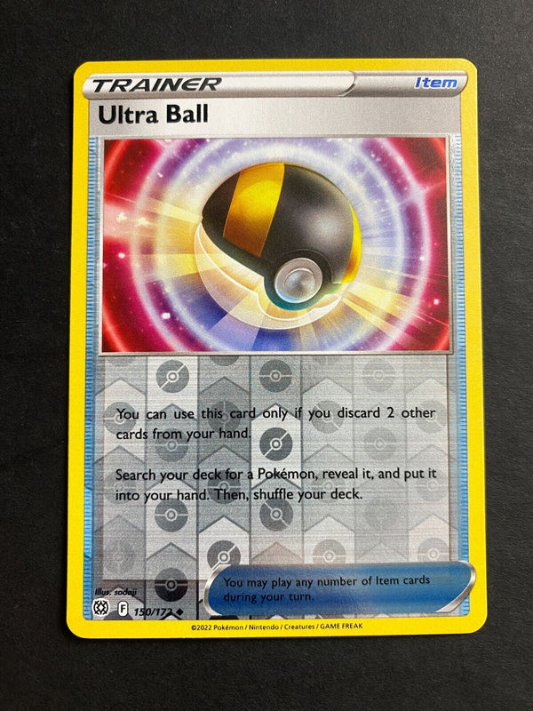Pokemon Ultra Ball 150/172 Brilliant Stars Reverse Holo NM
