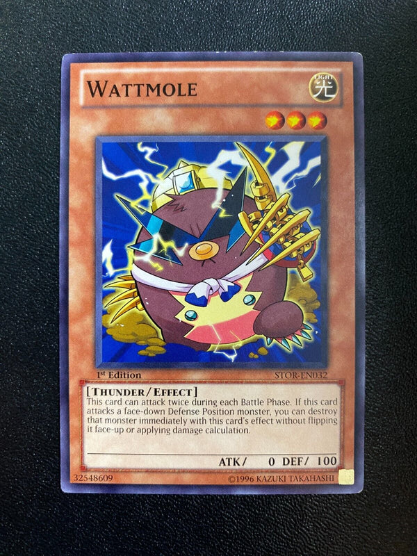 Yugioh Wattmole STOR-EN032 Common 1st Edition MP/LP